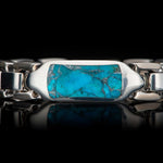 Men's Turquoise Identity Bracelet - BR24 TQ-William Henry-Renee Taylor Gallery