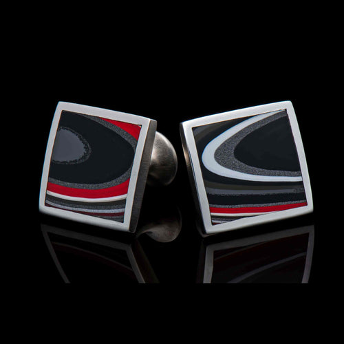 Men's Sterling Silver Cufflinks - CL FD-William Henry-Renee Taylor Gallery