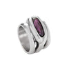 Guardian Sterling Silver Plated Ring - ANI0535MORMTL-UNO de 50-Renee Taylor Gallery