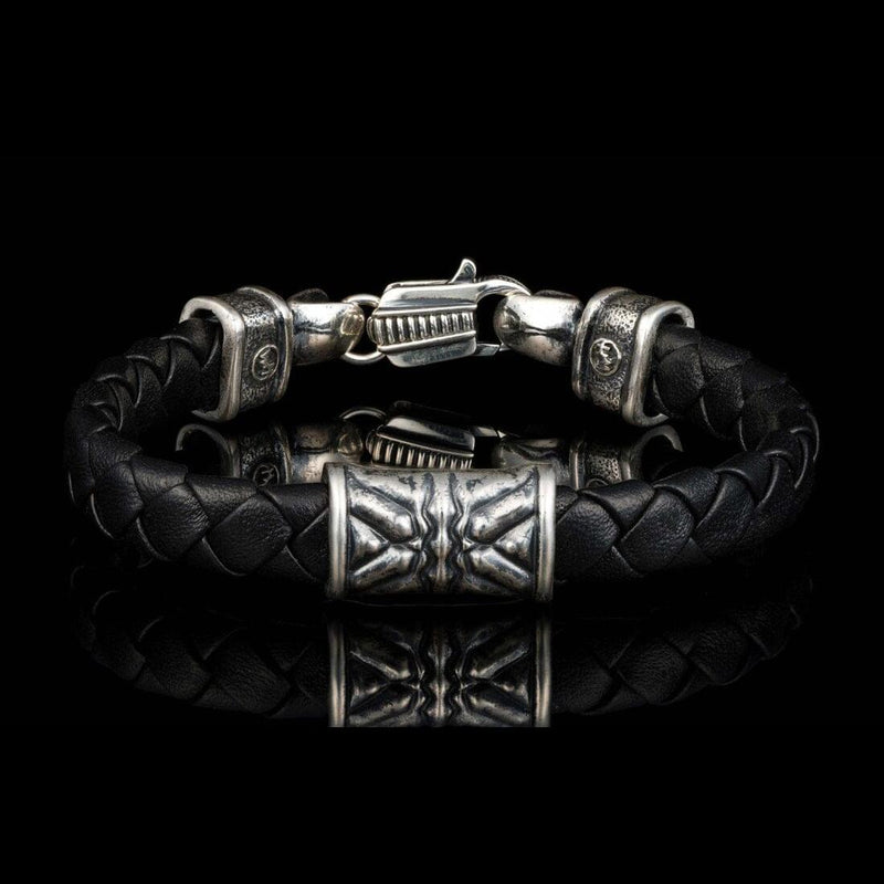 Men's Thunderbloom Black Bracelet - LB12 S BLK-William Henry-Renee Taylor Gallery