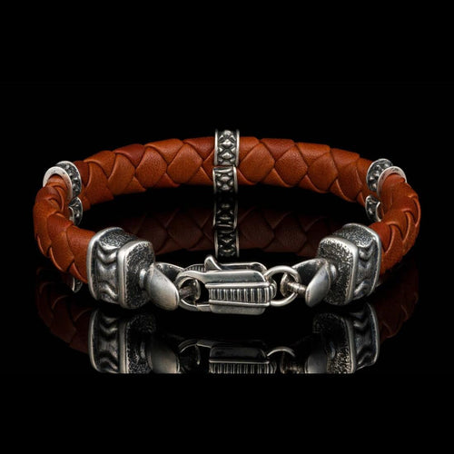 Men's Norn Brown Bracelet - LB14 S BRN-William Henry-Renee Taylor Gallery