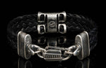 Men's Rhomb Black Bracelet - LB9 S BLK-William Henry-Renee Taylor Gallery