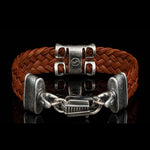 Men's Rhomb Brown Bracelet - LB9 S BRN-William Henry-Renee Taylor Gallery