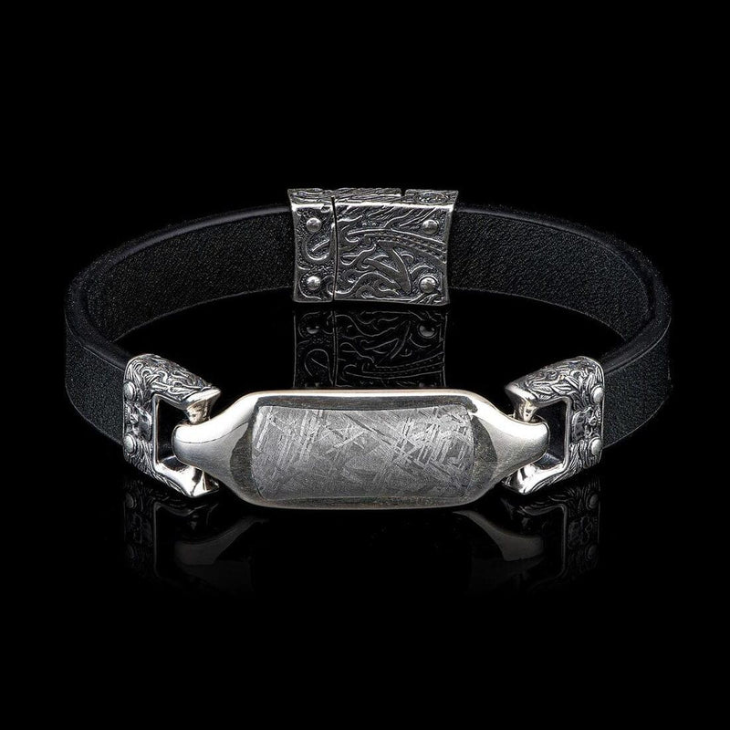 Men's Layla Meteorite Bracelet - LC193 RRMET BLK-William Henry-Renee Taylor Gallery