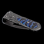 Zurich Blue Cache Limited Edition Money Clip - M3 BLUE CACHE-William Henry-Renee Taylor Gallery