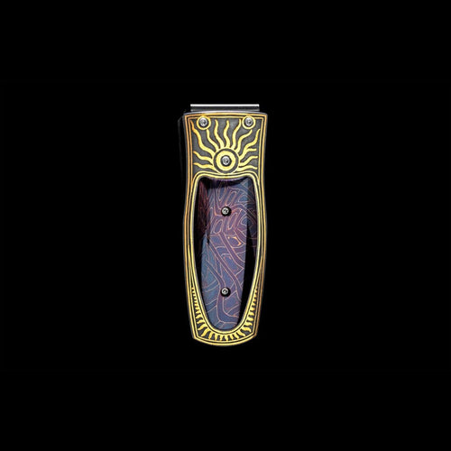 Pharaoh Blue Sky Limited Edition Money Clip - M4 BLUE SKY-William Henry-Renee Taylor Gallery