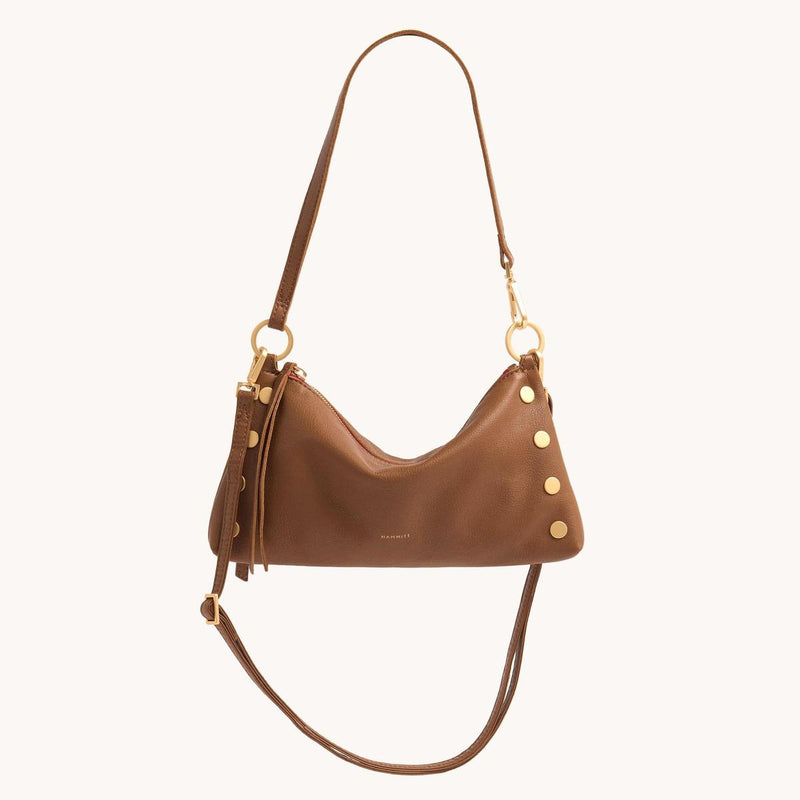 KYLE - Mahogany Pebble/Brushed Gold Red Zip-Hammitt-Renee Taylor Gallery