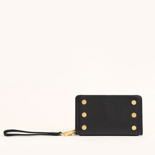 BRYANT WALLET - Black/Brushed Gold Red Zip-Hammitt-Renee Taylor Gallery