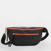 CHARLES CROSSBODY LRG - Black/Brushed Gold Red Zip-Hammitt-Renee Taylor Gallery