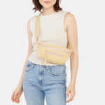 CHARLES CROSSBODY MED - Sandcastle/Brushed Gold/Lilac Zipper-Hammitt-Renee Taylor Gallery