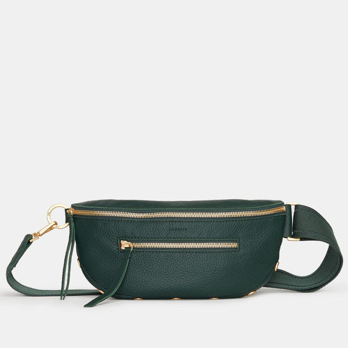 CHARLES CROSSBODY MED - Grove Green/Brushed Gold-Hammitt-Renee Taylor Gallery