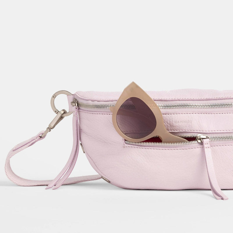 CHARLES CROSSBODY MED - Pastel Lilac/Brushed Silver-Hammitt-Renee Taylor Gallery