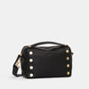 EVAN CROSSBODY SML - Black/Brushed Gold Red Zip-Hammitt-Renee Taylor Gallery