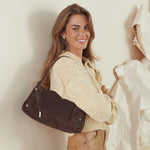 VIP SATCHEL - Caffe Tan/Brushed Silver-Hammitt-Renee Taylor Gallery