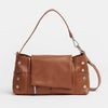 VIP SATCHEL - Caffe Tan/Brushed Silver-Hammitt-Renee Taylor Gallery