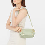 DANIEL CROSSBODY CLUTCH SML - Cypress Sage/Brushed Gold-Hammitt-Renee Taylor Gallery