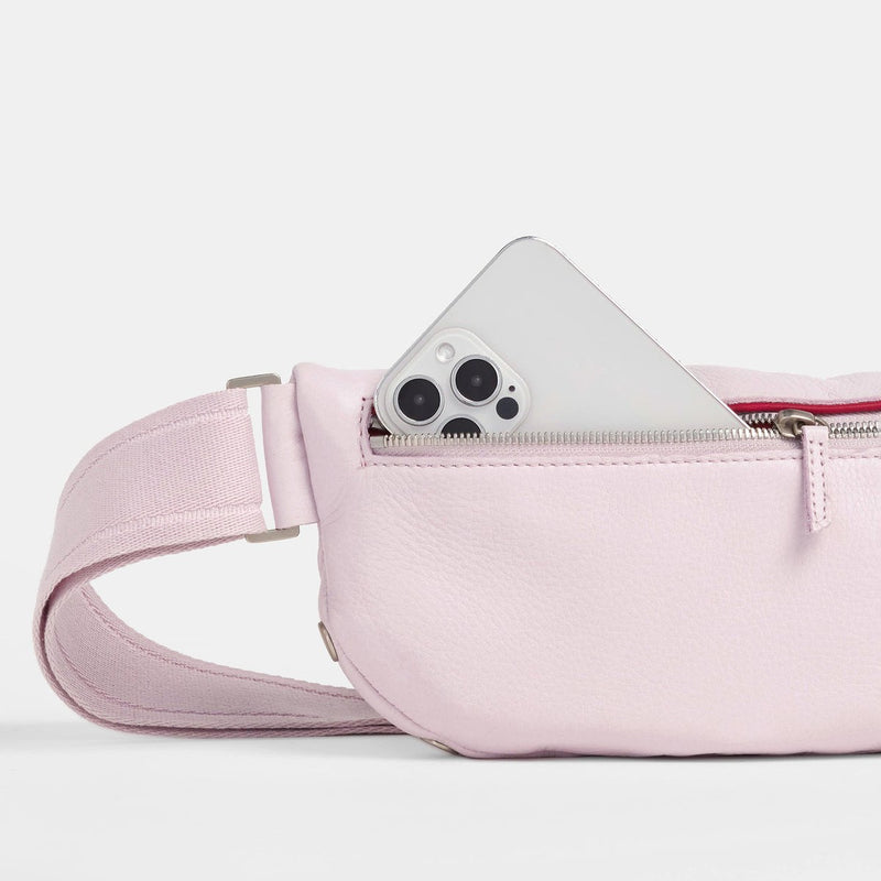 CHARLES CROSSBODY MED - Pastel Lilac/Brushed Silver-Hammitt-Renee Taylor Gallery