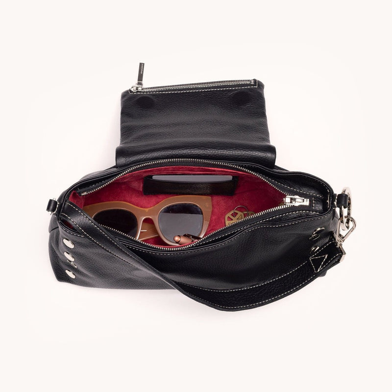 VIP SATCHEL - Tempo Black/Silver-Hammitt-Renee Taylor Gallery