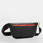 CHARLES CROSSBODY LRG - Black/Brushed Gold Red Zip-Hammitt-Renee Taylor Gallery