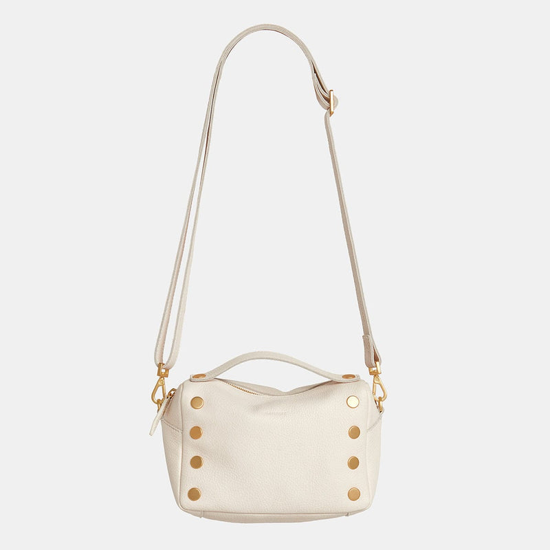 EVAN CROSSBODY SML - Calla Lily White/Brushed Gold-Hammitt-Renee Taylor Gallery