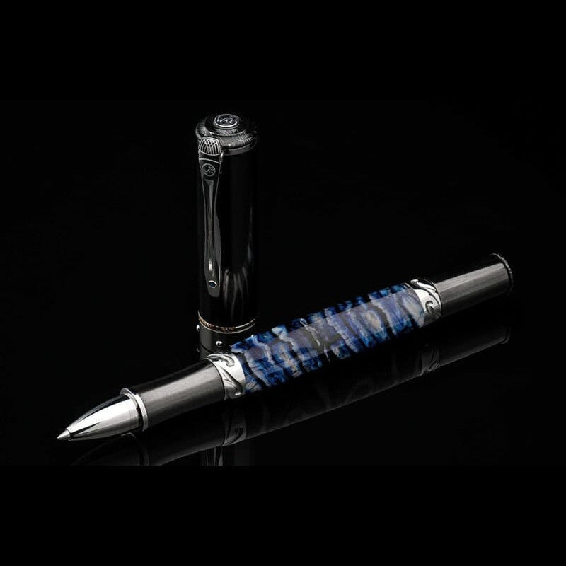 Cabernet Blue Mammoth Limited Edition Pen - RB8 BLUE MAMMOTH-William Henry-Renee Taylor Gallery