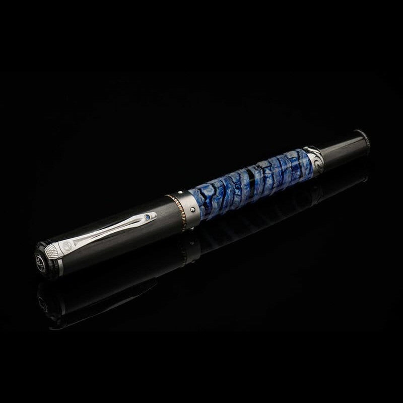 Cabernet Blue Mammoth Limited Edition Pen - RB8 BLUE MAMMOTH-William Henry-Renee Taylor Gallery