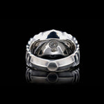 Men's Echelon Blue Mammoth Tooth Ring - Ring 7 Blue MT-William Henry-Renee Taylor Gallery