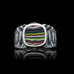 Men's Echelon Fordite Ring - Ring 7 FD-William Henry-Renee Taylor Gallery