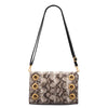 MONTANA CLUTCH SML - Contrast Snake/Brushed Gold-Hammitt-Renee Taylor Gallery