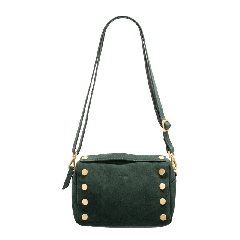 EVAN CROSSBODY SML - Green Room Suede/Brushed Gold-Hammitt-Renee Taylor Gallery