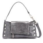 VIP SATCHEL - Skyline Snake/Brushed Silver-Hammitt-Renee Taylor Gallery