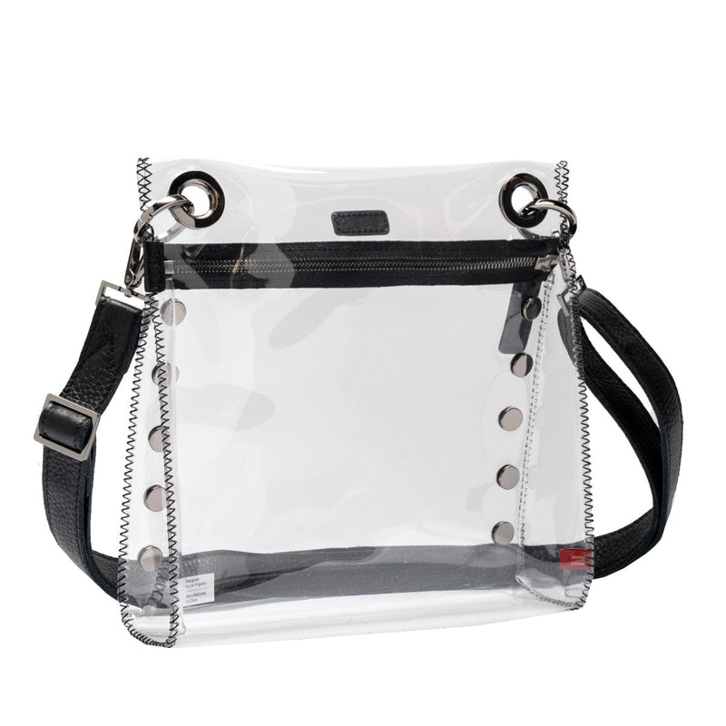 TONY MED CLEAR - Black/Gunmetal-Hammitt-Renee Taylor Gallery