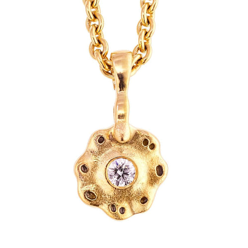 18K Flora Diamond Pendant - M-139D-Alex Sepkus-Renee Taylor Gallery