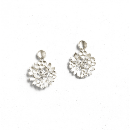 Liandra Zirconia Earrings - 15702154-Bernd Wolf-Renee Taylor Gallery