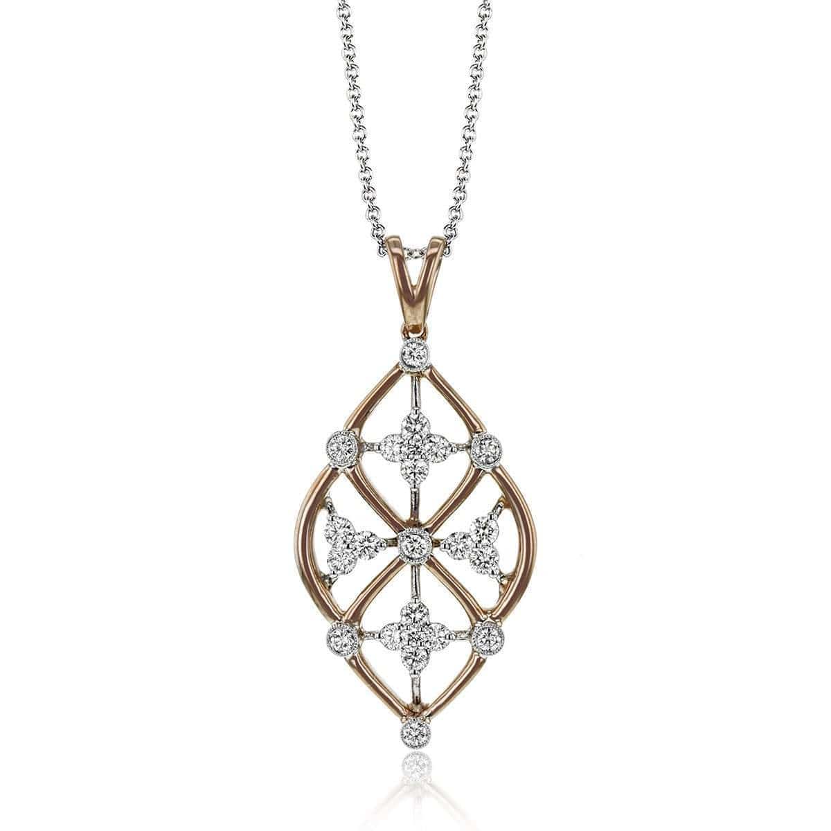 Louis Vuitton 18K Diamond Emprise Pendant Necklace - Rhodium-Plated 18K  White Gold Pendant Necklace, Necklaces - LOU744852