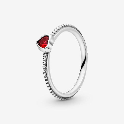 One Love Scarlet Corundum Ring - 190896SGR-Pandora-Renee Taylor Gallery