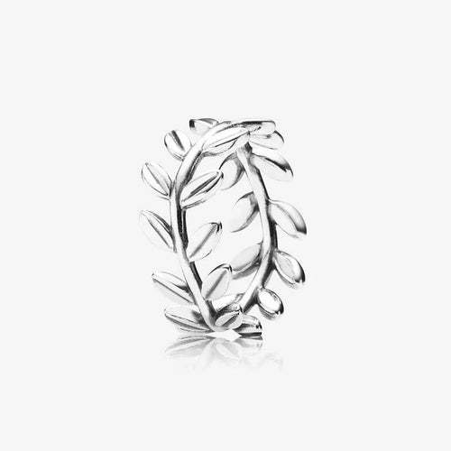 Laurel Wreath 14K & Silver Ring - 190922-Pandora-Renee Taylor Gallery