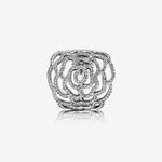 Shimmering Rose Clear Cubic Zirconia Ring - 190951CZ-Pandora-Renee Taylor Gallery