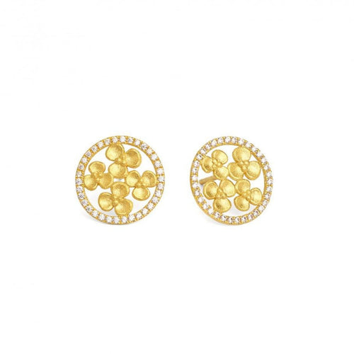 Leilisa Zirconia Stud Earrings - 19955156-Bernd Wolf-Renee Taylor Gallery