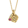 18K Flora Ruby & Diamond Pendant - M-106S-Ruby-Alex Sepkus-Renee Taylor Gallery