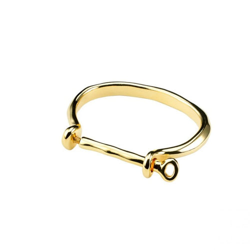 Estas Grillado 18K Gold Plated Bracelet - PUL1245ORO0000M-UNO de 50-Renee Taylor Gallery