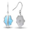 Fall Earrings - Efall00-00-Marahlago Larimar-Renee Taylor Gallery