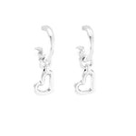 Lucky Charm Earrings - PEN0645MTL0000U-UNO de 50-Renee Taylor Gallery