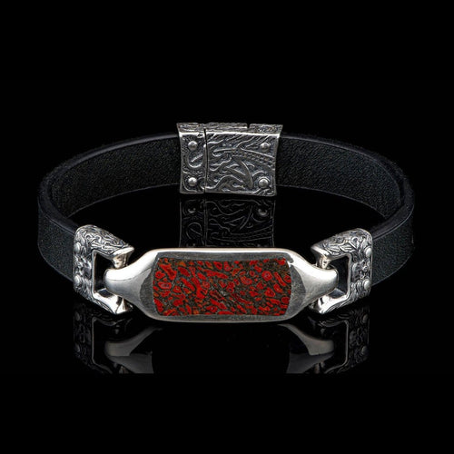 Men's Layla Dino Bracelet - LC193 RRDB BLK-William Henry-Renee Taylor Gallery