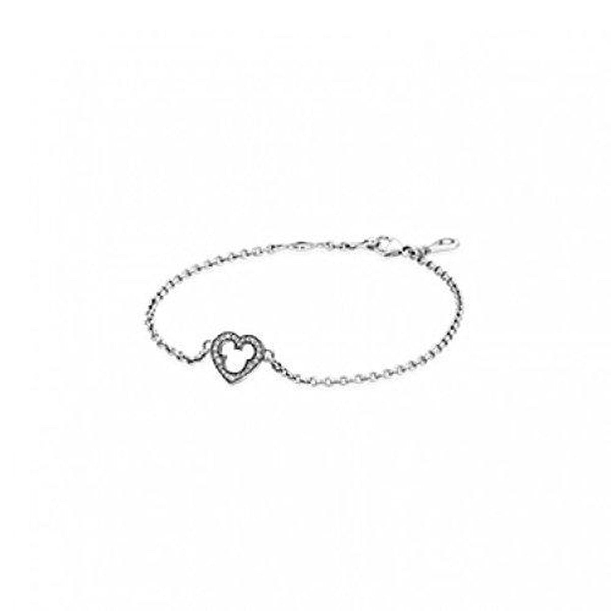 Disney Mickey Silhouette Bracelet - 590512CZ-18 - Pandora