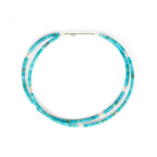 Cubilla Blue Turquoise Bracelet - 62515254-Bernd Wolf-Renee Taylor Gallery