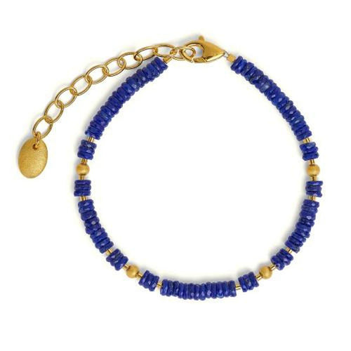 Lafette Lapislazuli Bracelet - 82090236-Bernd Wolf-Renee Taylor Gallery