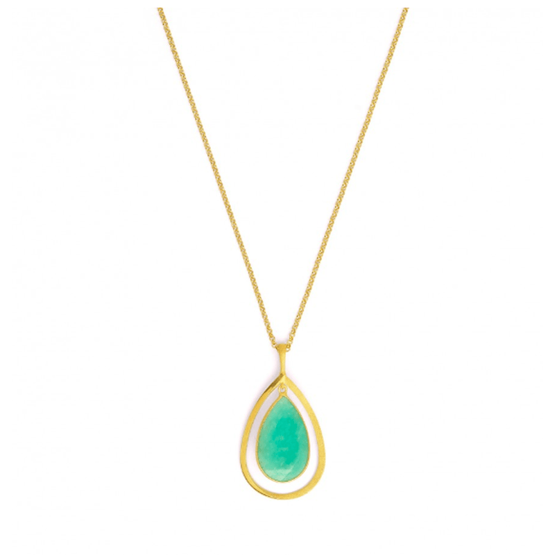 Sequanna Amazonite Necklace - 87852406-Bernd Wolf-Renee Taylor Gallery