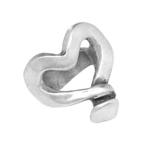 Nailed Heart Ring - ANI0265MTL000-UNO de 50-Renee Taylor Gallery