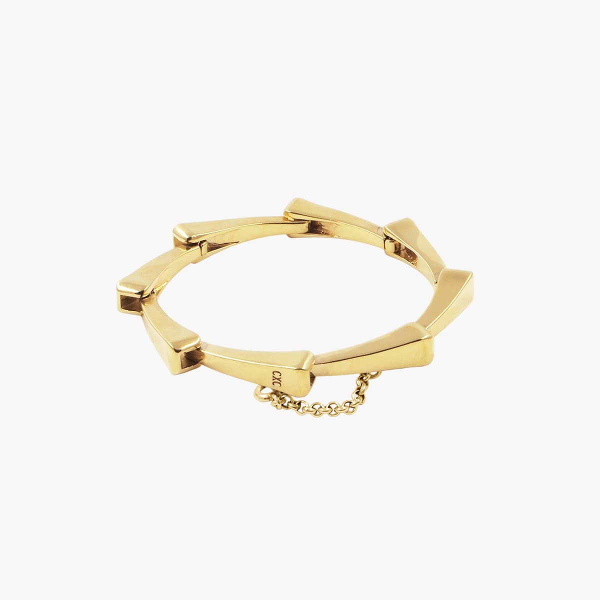 Gold Plated Leather Bracelet - B0106 ORO
